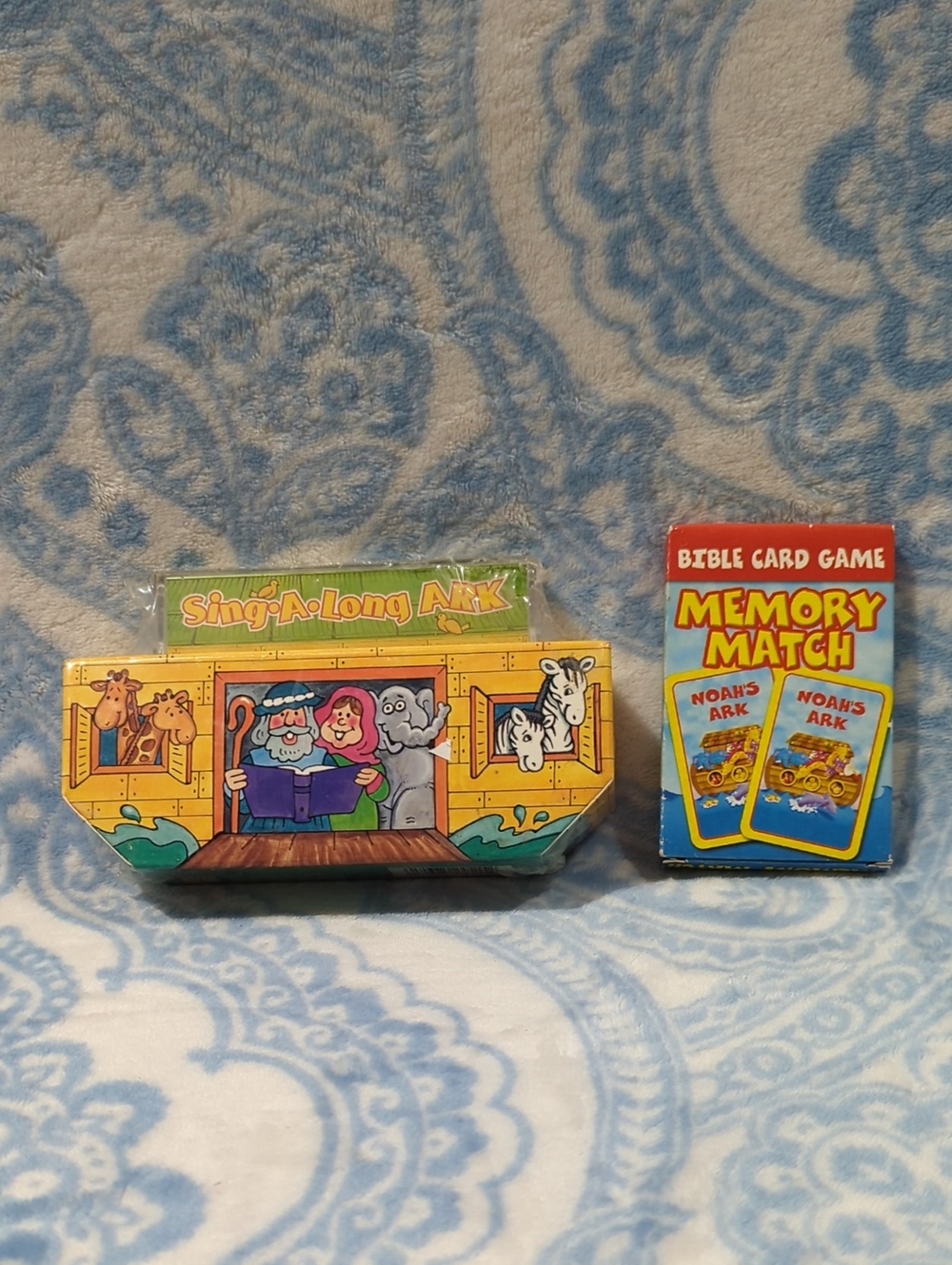 Kids Toy – Noah's Ark Playset With Cassette Tape And Playing Cards